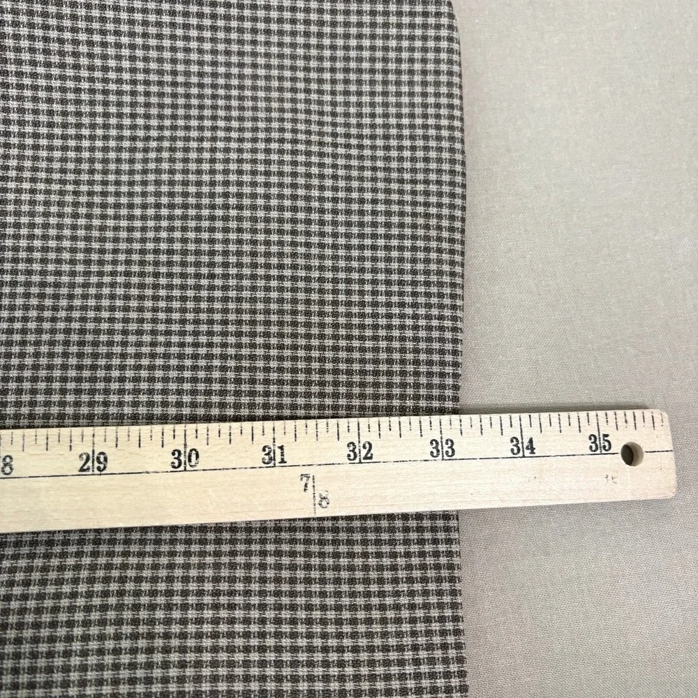 Hickey‎ Freeman Blazer Sport Coat Men Size 52L Brown Houndstooth Wool Two-Button